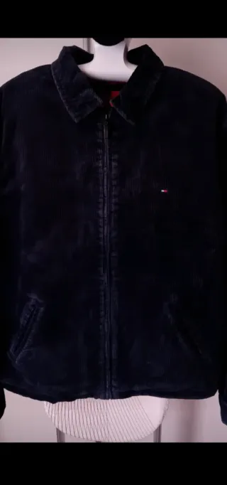 Chaqueta Tommy Hilfiger azul marino Corduroy