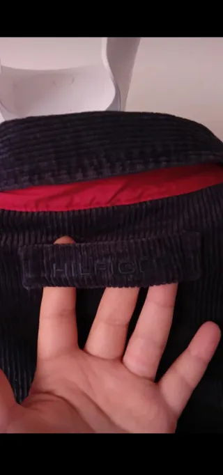 Chaqueta Tommy Hilfiger azul marino Corduroy