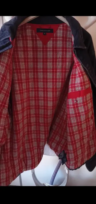 Chaqueta Tommy Hilfiger azul marino Corduroy