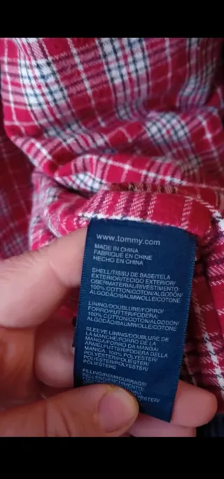 Chaqueta Tommy Hilfiger azul marino Corduroy
