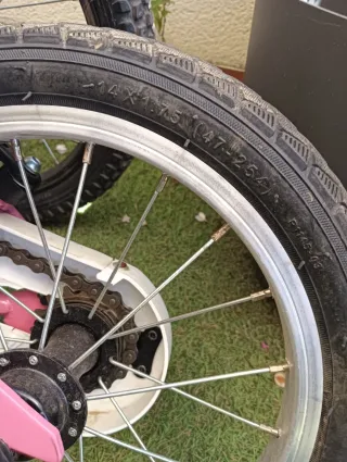 Bicicleta infantil 14 pulgadas