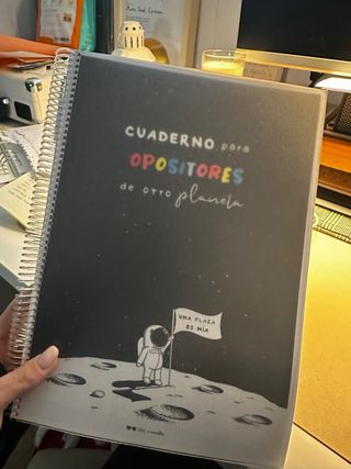 cuaderno para opositores