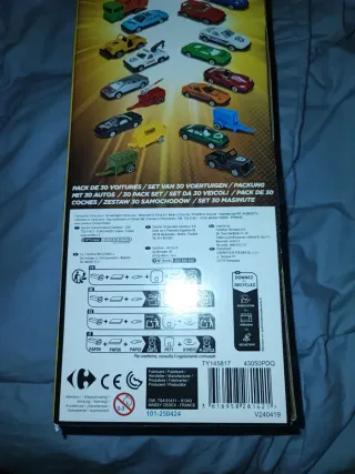 Pack 30 Coches de Juguete