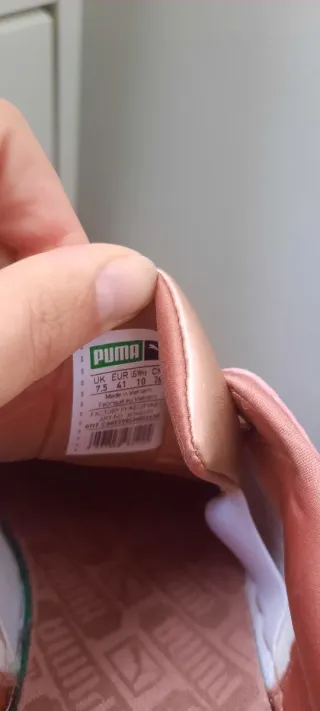 Zapatillas Puma Mujer Talla 41 Doradas Rosadas