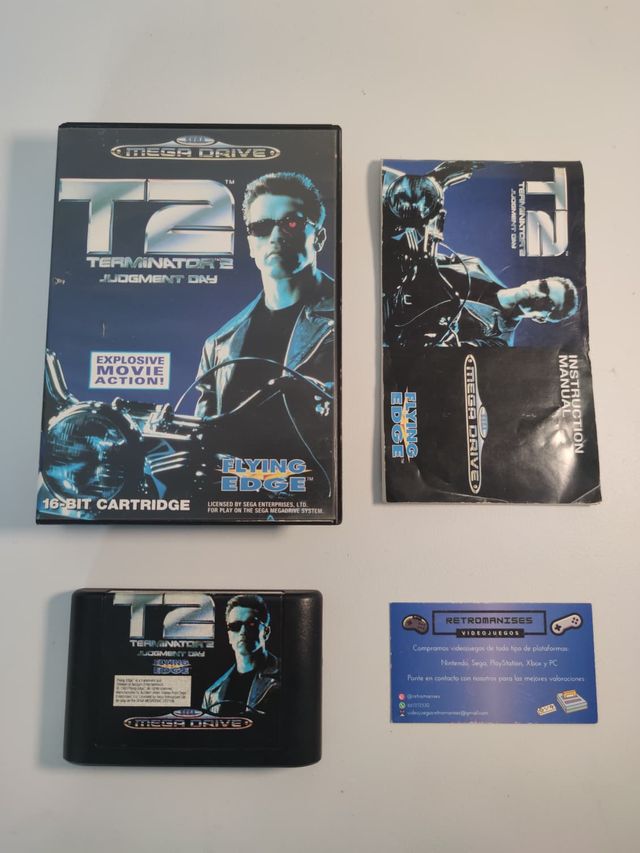 Terminator 2 Judgment Day Sega Megadrive