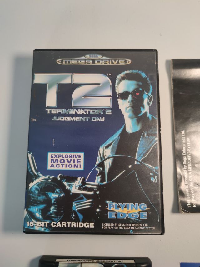 Terminator 2 Judgment Day Sega Megadrive