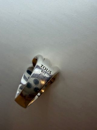 Anillo Tous Oso Plata