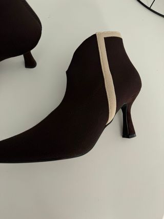 Botines marrones talla 38