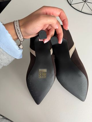 Botines marrones talla 38