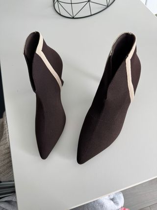 Botines marrones talla 38