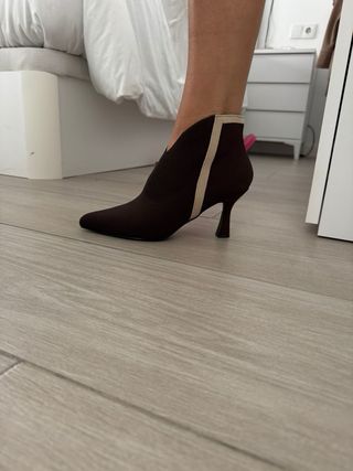 Botines marrones talla 38