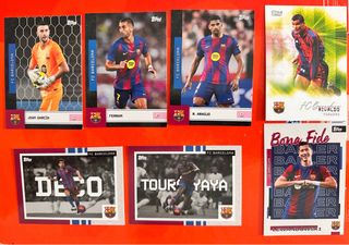 Colección cromos Team Set FC Barcelona