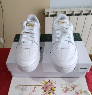 Zapatillas Puma Piel Blancas Talla 38