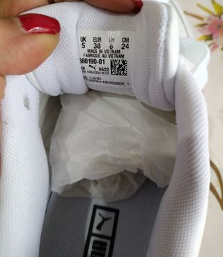 Zapatillas Puma Piel Blancas Talla 38