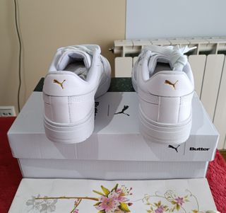 Zapatillas Puma Piel Blancas Talla 38