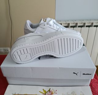 Zapatillas Puma Piel Blancas Talla 38