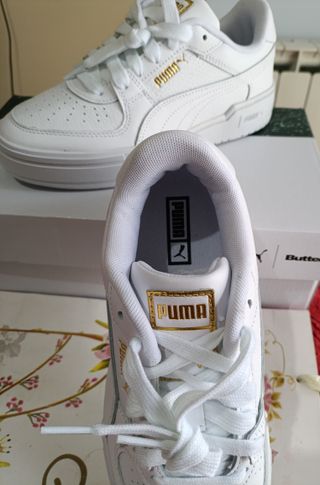 Zapatillas Puma Piel Blancas Talla 38