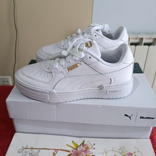 Zapatillas Puma Piel Blancas Talla 38
