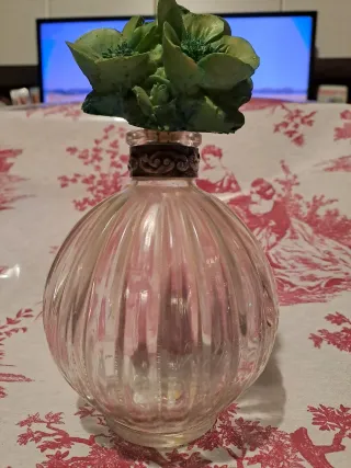 Bottiglia da collezione floreale