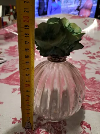 Bottiglia da collezione floreale