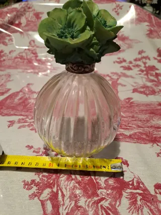 Bottiglia da collezione floreale