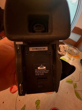 Câmara de vídeo Samsung Mini DV - sem bateria