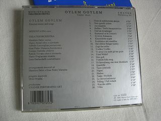 Moni Ovadia Libro e CD Oylem Goylem