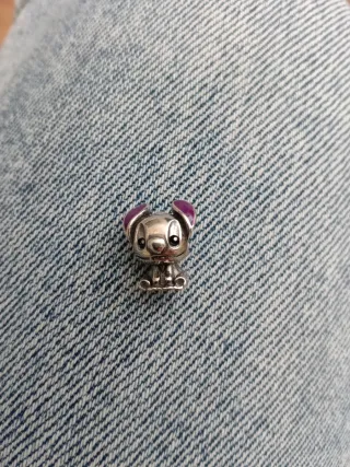 Charm Pandora Stitch Morado y Plateado #Disney