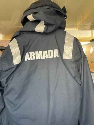 Chaquetón de mar Armada Azul Marino