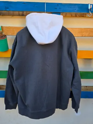 Tommy Jeans - Felpa USA - Grigio Bianco