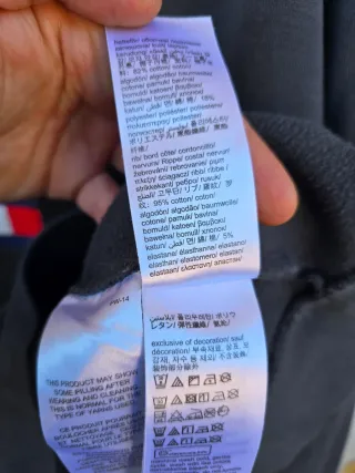 Tommy Jeans - Felpa USA - Grigio Bianco