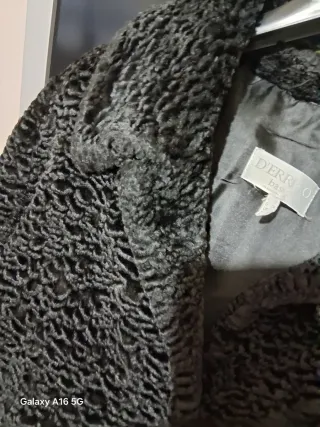 Pelliccia donna persiano nera