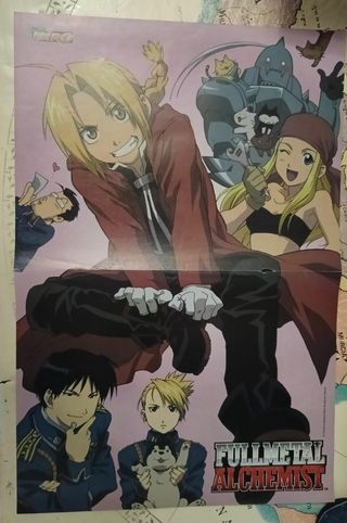 Pack 3 Pósters Fullmetal Alchemist