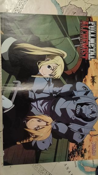 Pack 3 Pósters Fullmetal Alchemist
