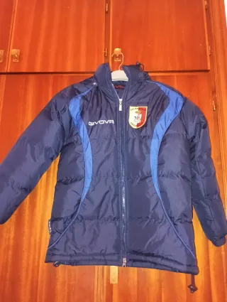 Anorak niño acolchado Givova azul