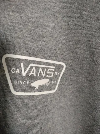 Sudadera Gris Vans