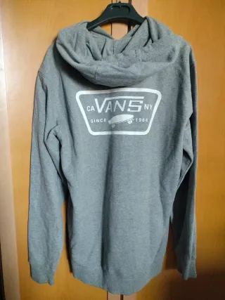 Sudadera Gris Vans