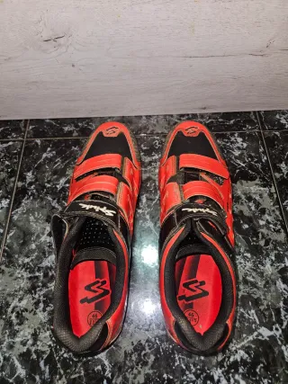 Botas ciclismo SPIUK rojas talla 46