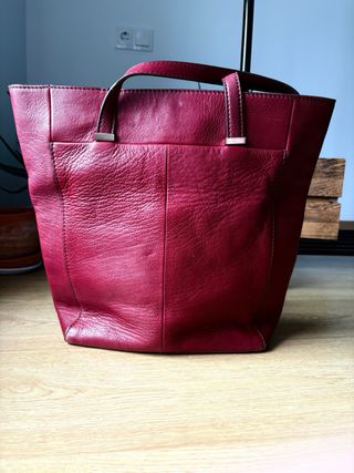 Bolso shopper piel Adolfo Dominguez