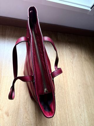 Bolso shopper piel Adolfo Dominguez