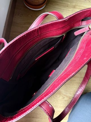 Bolso shopper piel Adolfo Dominguez