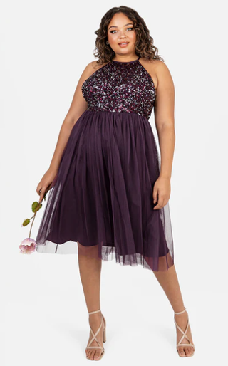 MAYA DELUXE  Vestido Premium Fiesta Tallas Grandes