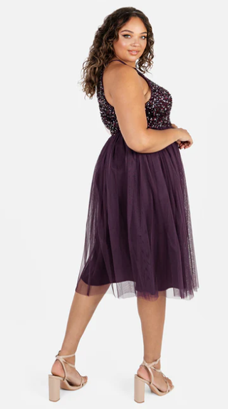 MAYA DELUXE  Vestido Premium Fiesta Tallas Grandes