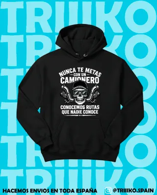 Sudadera Camionero • Ropa para camioneros • Diseño