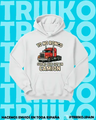 Sudadera Camionero • Ropa para camioneros • Diseño