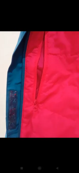 Cazadora Salomon Hombre Azul/Roja