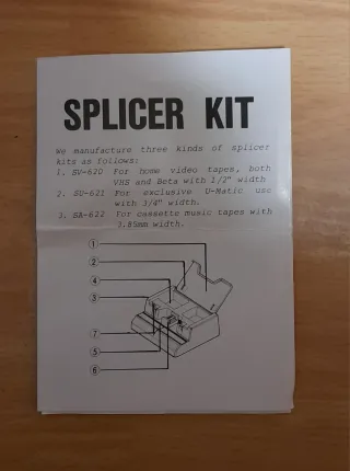 Kit Giuntatrice Video GBC SV-620