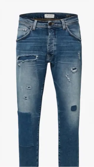 Selected Homme Jeans Slim Blu Usati