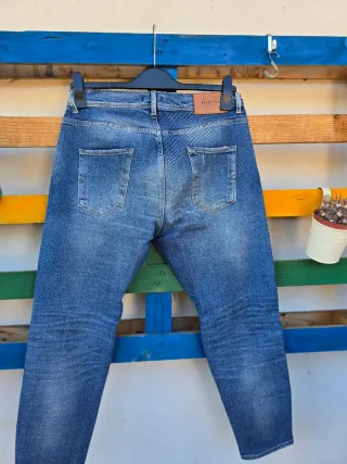 Selected Homme Jeans Slim Blu Usati