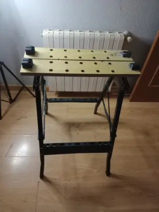 Mesa de trabajo plegable